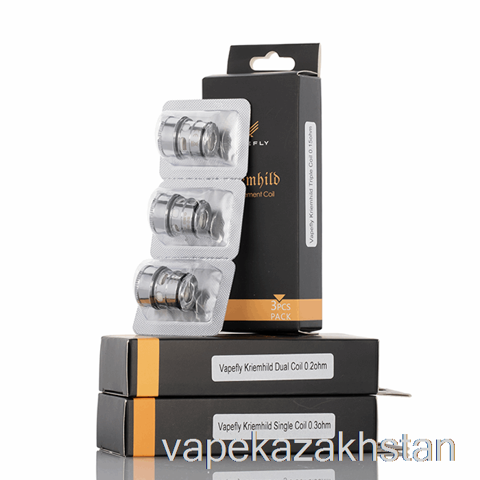 Vape Kazakhstan Vapefly KRIEMHILD Replacement Coils 0.2ohm Ni80 Single Mesh Coils